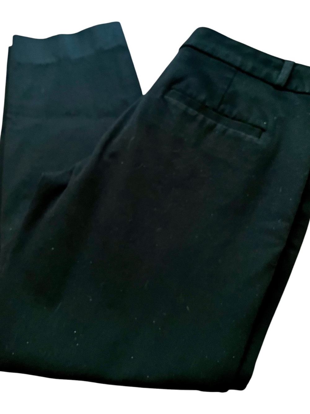 Banana Republic Black Sloan Crop Pants Sz 4